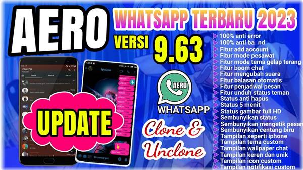 Cara Download WhatsApp Aero (WA Aero) Hazar Terbaru